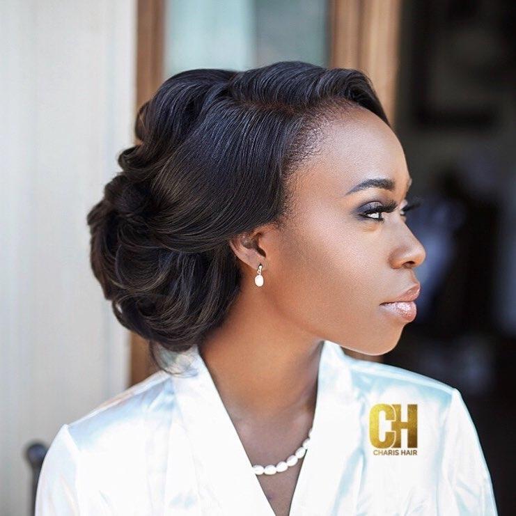 Charis Hair Bridal Hair Stylist for Black and Mixed Race Brides London - My  Precious World