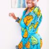 Shop african fashion wear for Konko Below Ankara African Print Bodycon Mini Dress by Yvonne Irenroa African Fashion Clothing
