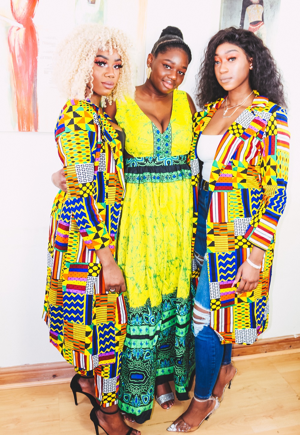 Summer Pleasure African Fashion Ankara Print Maxi Dress 1